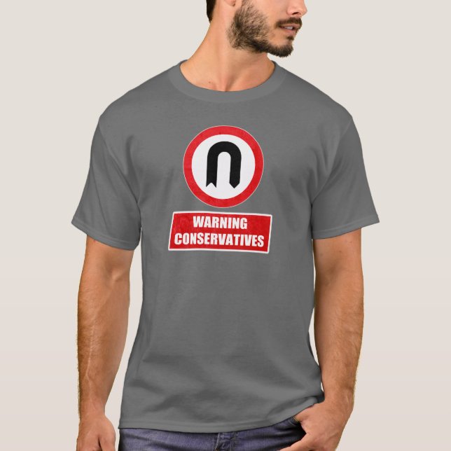 T-shirt CONSERVATEURS D'AVERTISSEMENT (tour d'U) (Devant)