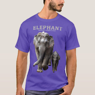 T-shirt Conservation de la faune des éléphants