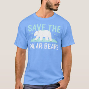 T-shirt Conservation en danger de l'ours polaire