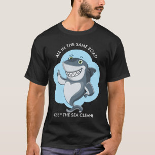T-shirt Conservation Shark Say's