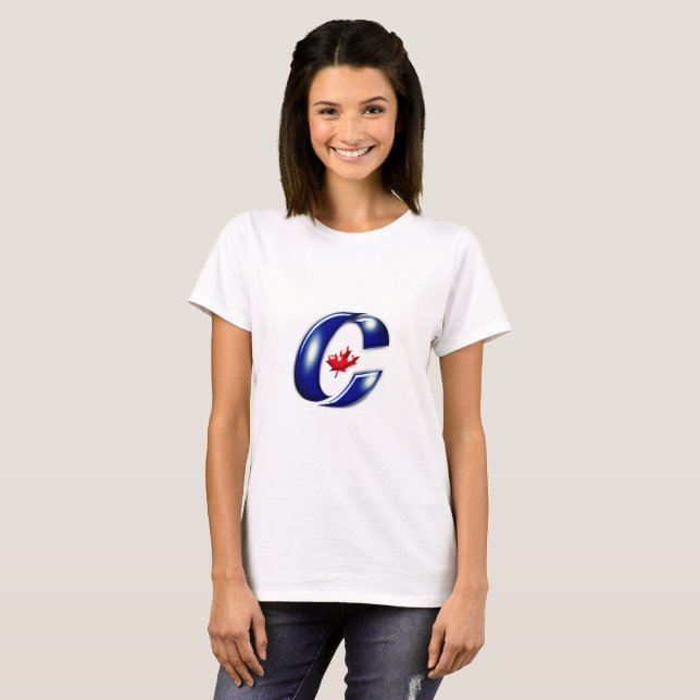 T-shirt Conservative Party of Canada Political Merchandise (Devant entier)