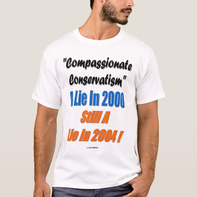 T-shirt Conservativism compatissant ? (Devant)