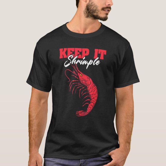 T-shirt Conserver Fromage Coquillages crevettes fruits de  (Devant)