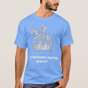 T-shirt Conserver la vision faire confiance au processus M