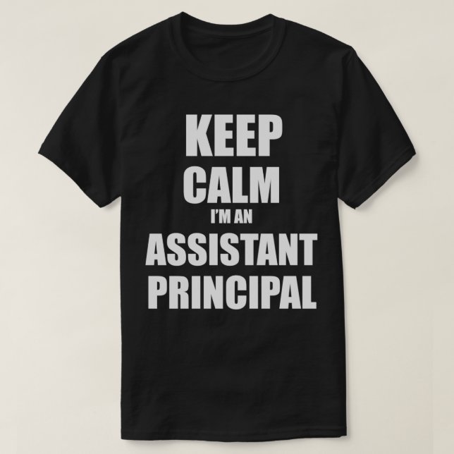 T-shirt Conserver Le Calme Ix27m Un Principal Adjoint 2 (Design devant)