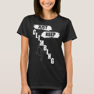 T-shirt Conserver l'Escalade Escalade Il suffit de garder