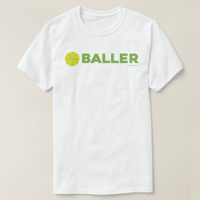 T-shirt (Conserves au vinaigre) chemise drôle de Baller (Design devant)