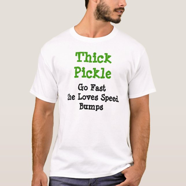 T-shirt Conserves au vinaigre épaisses (Devant)