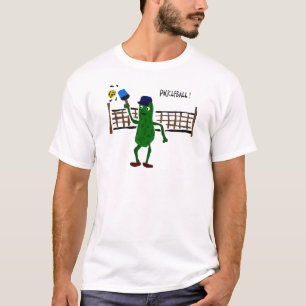 T-shirt Conserves au vinaigre jouant l'art de primitif de