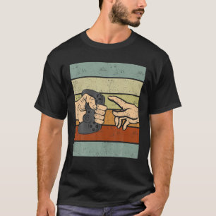 T-shirt Console de jeu Adam Michelangelo Gamer Histoire de