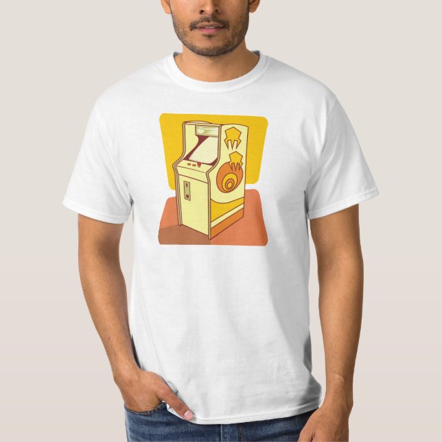 T-shirt Console de jeu haute arcade (Devant)