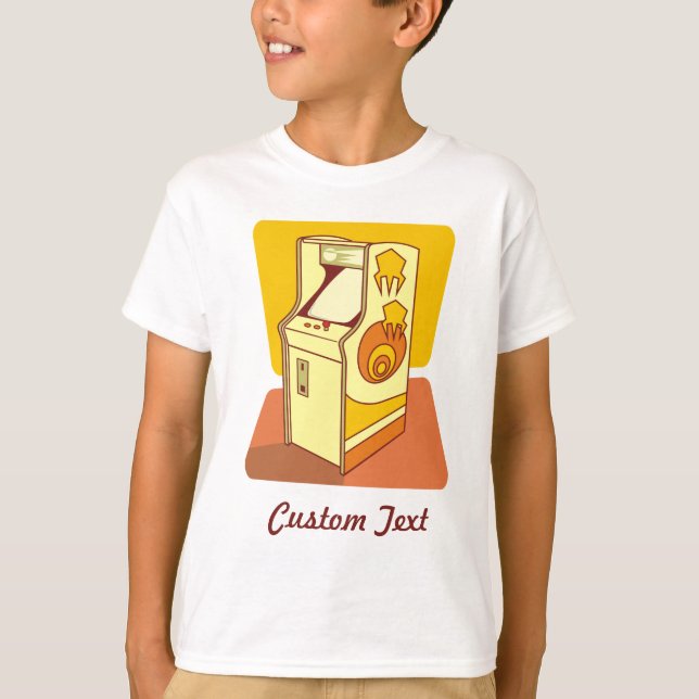 T-shirt Console de jeu haute arcade (Devant)