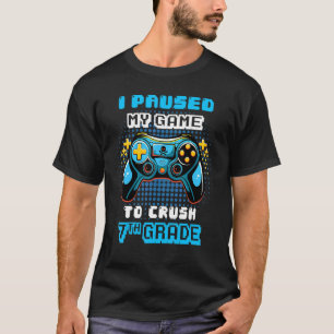 T-shirt Console De Jeu J'Ai Suspendu Mon Jeu Pour Écraser