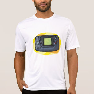 T-shirt Console de jeu portable rétro des années 90 pour j