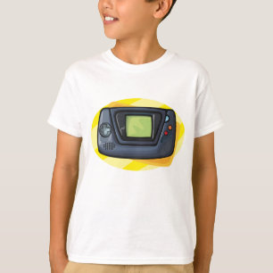 T-shirt Console de jeu portable rétro des années 90 pour j