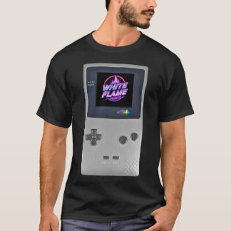 T-shirt Console de jeu portable SILVER Rétro années 90 Gam