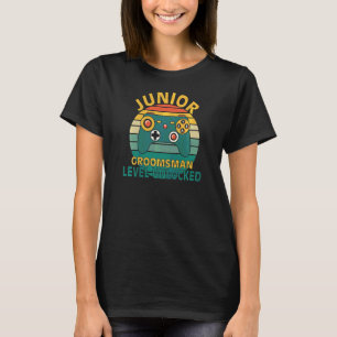 T-shirt Console vidéo Junior Groomsman Junior Retro pour f