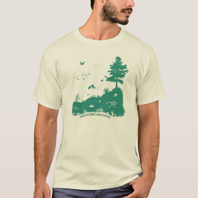 T-shirt Consolidez la nature (Devant)