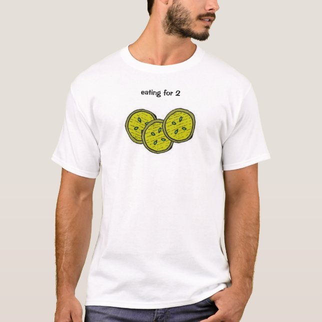 T-shirt consommation pour 2 (Devant)