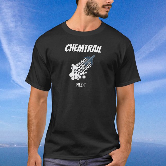 T-shirt Conspiration Chemtrail Funny (Créateur téléchargé)