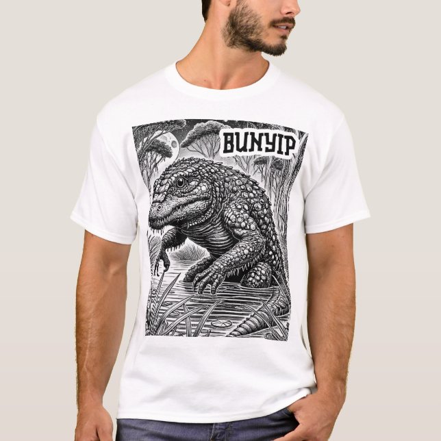 T-shirt Conspiration cryptée - Bunyip (Devant)