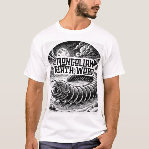 T-shirt Conspiration cryptée - Le ver de mort mongol