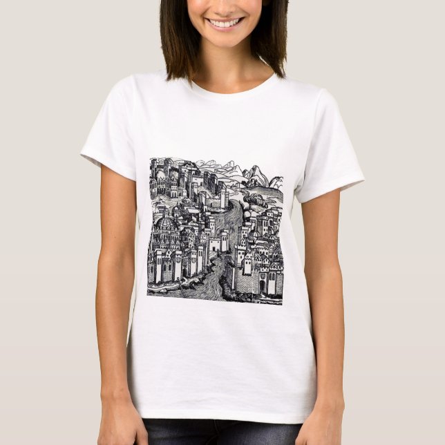 T-shirt Constantinople capitale de l'Empire romain (Devant)
