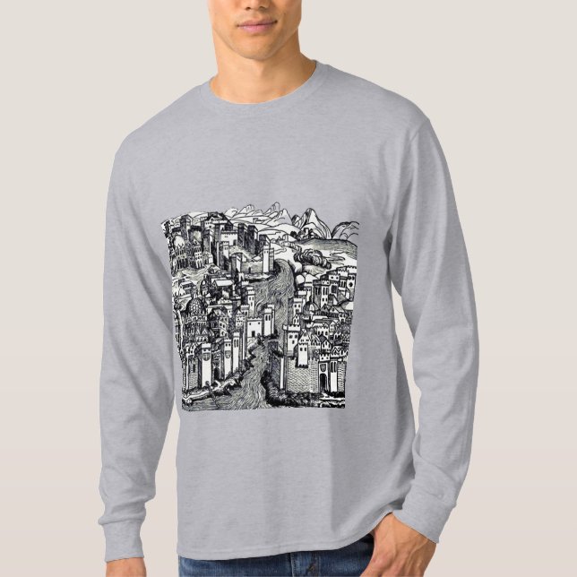 T-shirt Constantinople capitale de l'Empire romain (Devant)