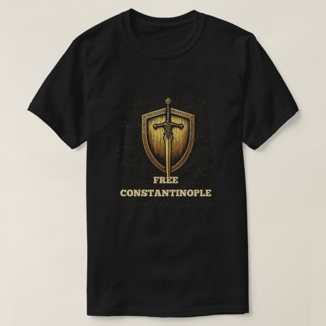 T-shirt Constantinople libre (Design devant)