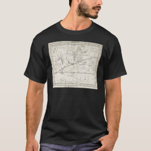 T-shirt Constellation 1795 d'étoile de Lion de cru