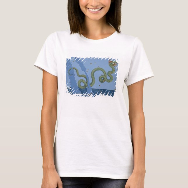 T-shirt Constellation de Serpens Caput et Serpens Cauda, (Devant)