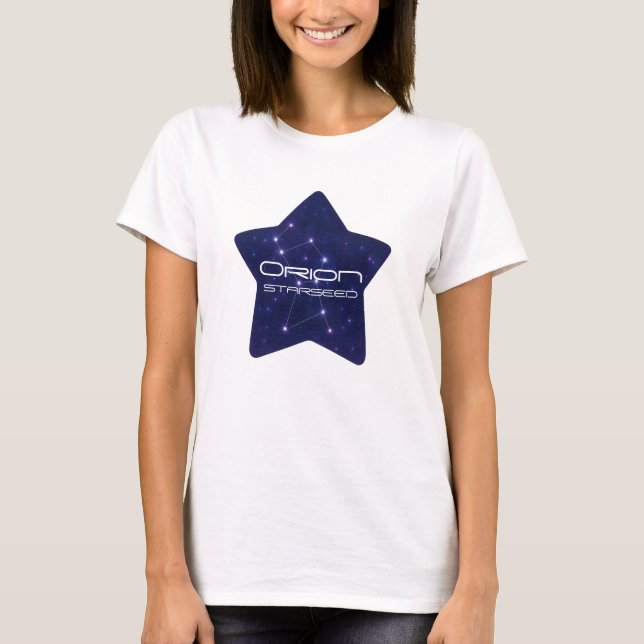 T-Shirt Constellation de Starseed Orion (Devant)