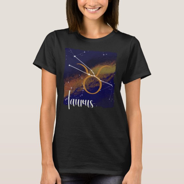 T-shirt Constellation de Taurus Zodiac (Devant)