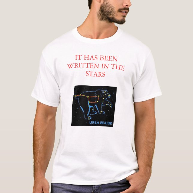 T-SHIRT CONSTELLATION D'OURS (Devant)