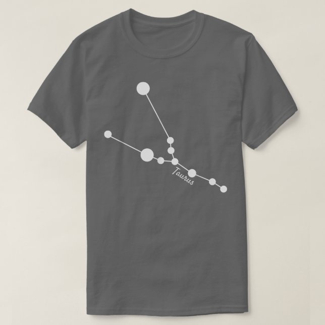 T-shirt Constellation du Taureau Astrologie Sorcière  (Design devant)