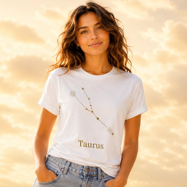 T-shirt Constellation du zodiaque Taureau (Créateur téléchargé)