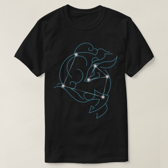 T-shirt Constellation Ganyu - Impact Genshin (Design devant)