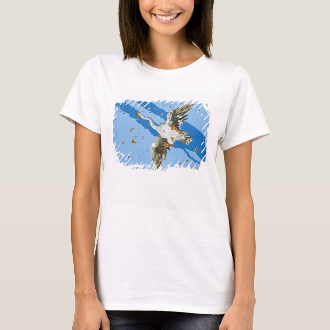 T-shirt Constellation of Cygnus, from 'Uranometria' writte (Devant)
