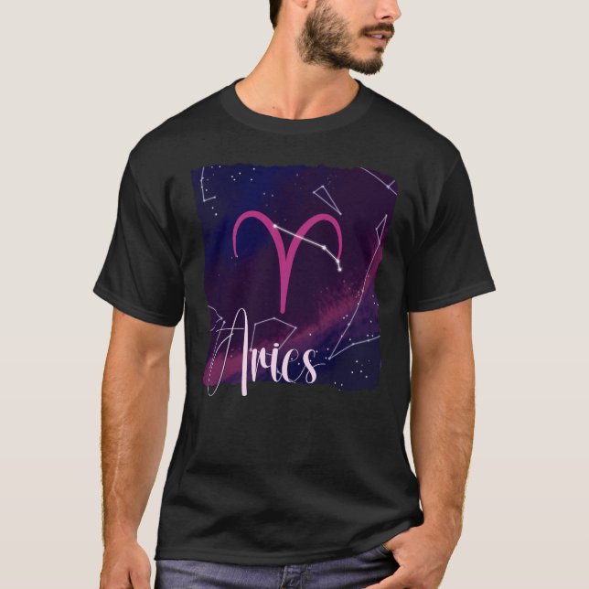 T-shirt Constellation Zodiaque Aries (Devant)
