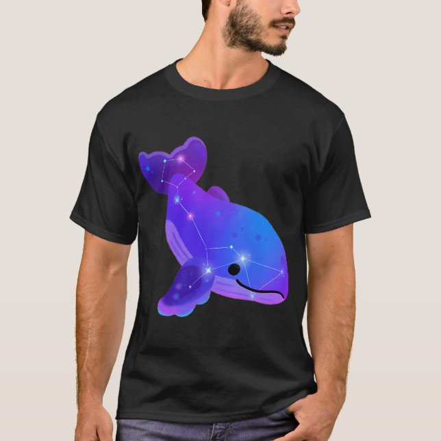 T-shirt Constellations de l'océan - Cetus (Baleine à bosse (Devant)