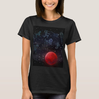 T-shirt Constellations de lune de sang