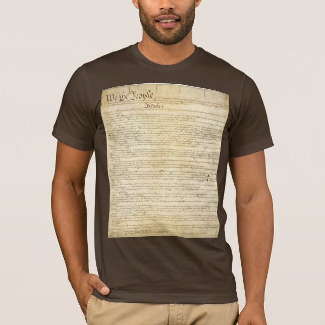 T-shirt Constitution - avant (Devant)