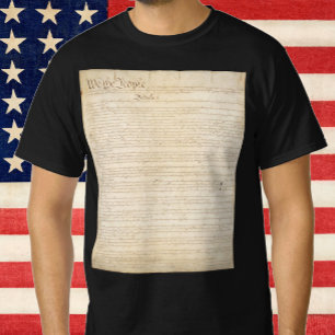 T-shirt Constitution des États-Unis, Nous le peuple