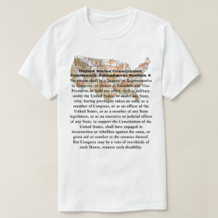 T-shirt Constitution des États-Unis Quatorzième amendement