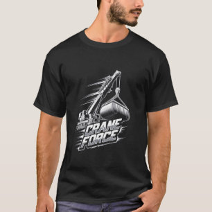 T-shirt Constructeur de grue Constructeur Tour de la grue