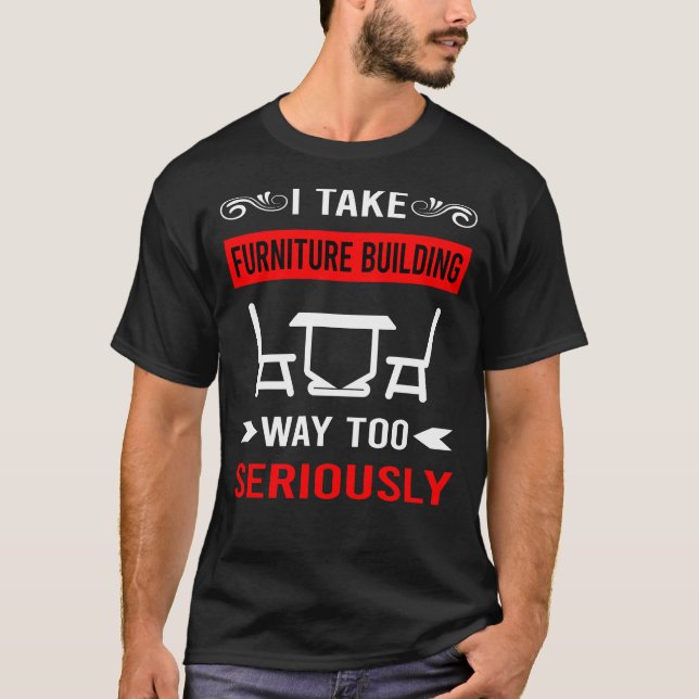 T-shirt Constructeur de meubles Carpenter menuiserie (Devant)