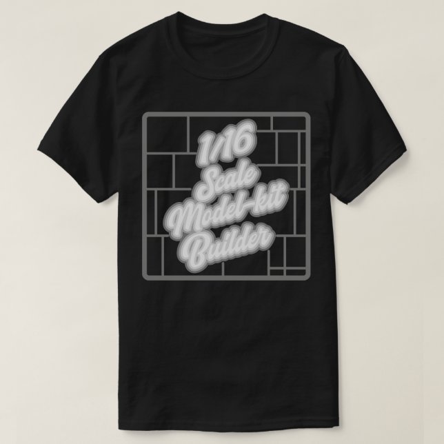 T-shirt constructeur de modèles à 116 échelle (Design devant)