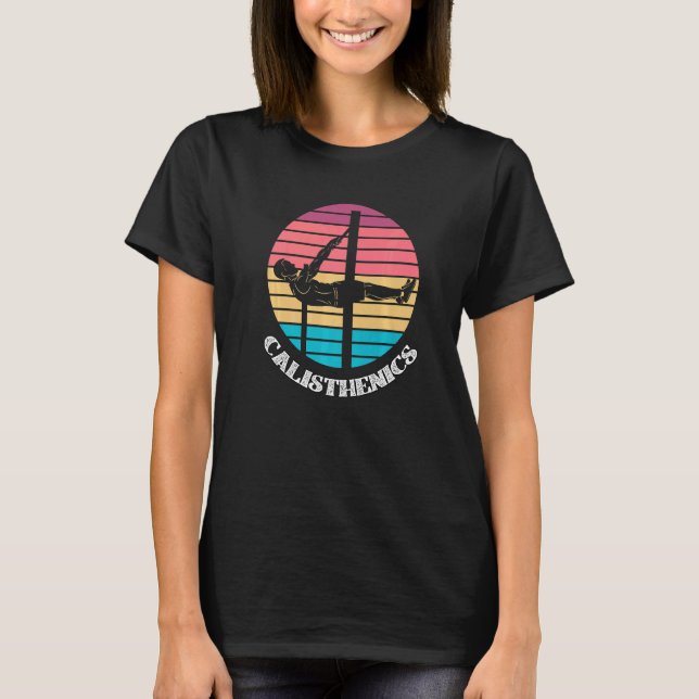 T-shirt Constructeurs de corps calisthéniques Musculation  (Devant)