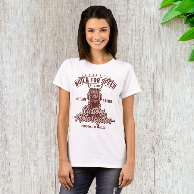 T-shirt Construction Authentique Pour La Vitesse (Créateur téléchargé)