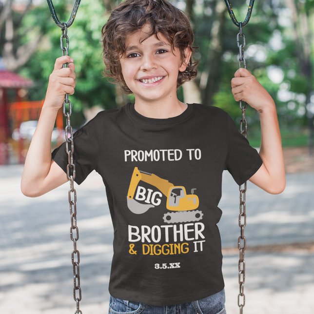 T-shirt Construction Big Brother creuser It v2 Kid (Créateur téléchargé)